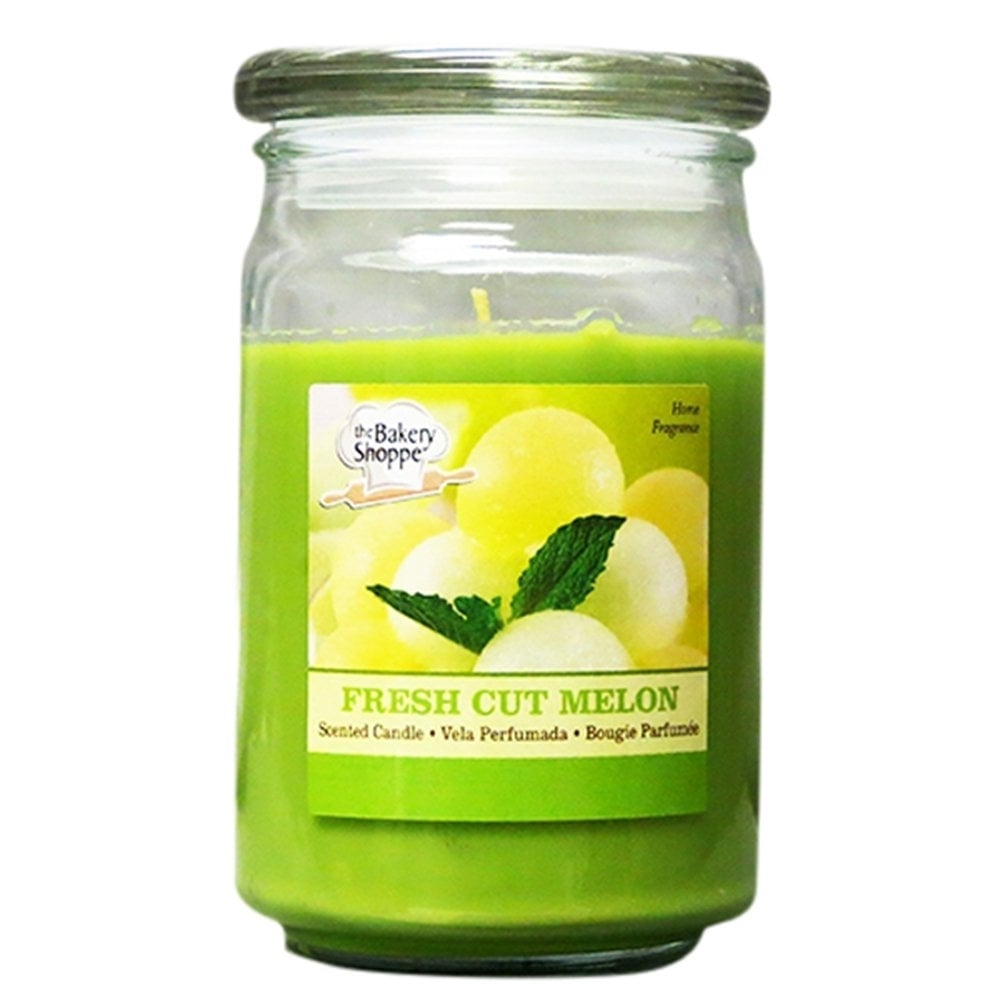 Bakery Shoppe 15 Oz Scented Candle- Fresh Cut Melon 157556 Image 1