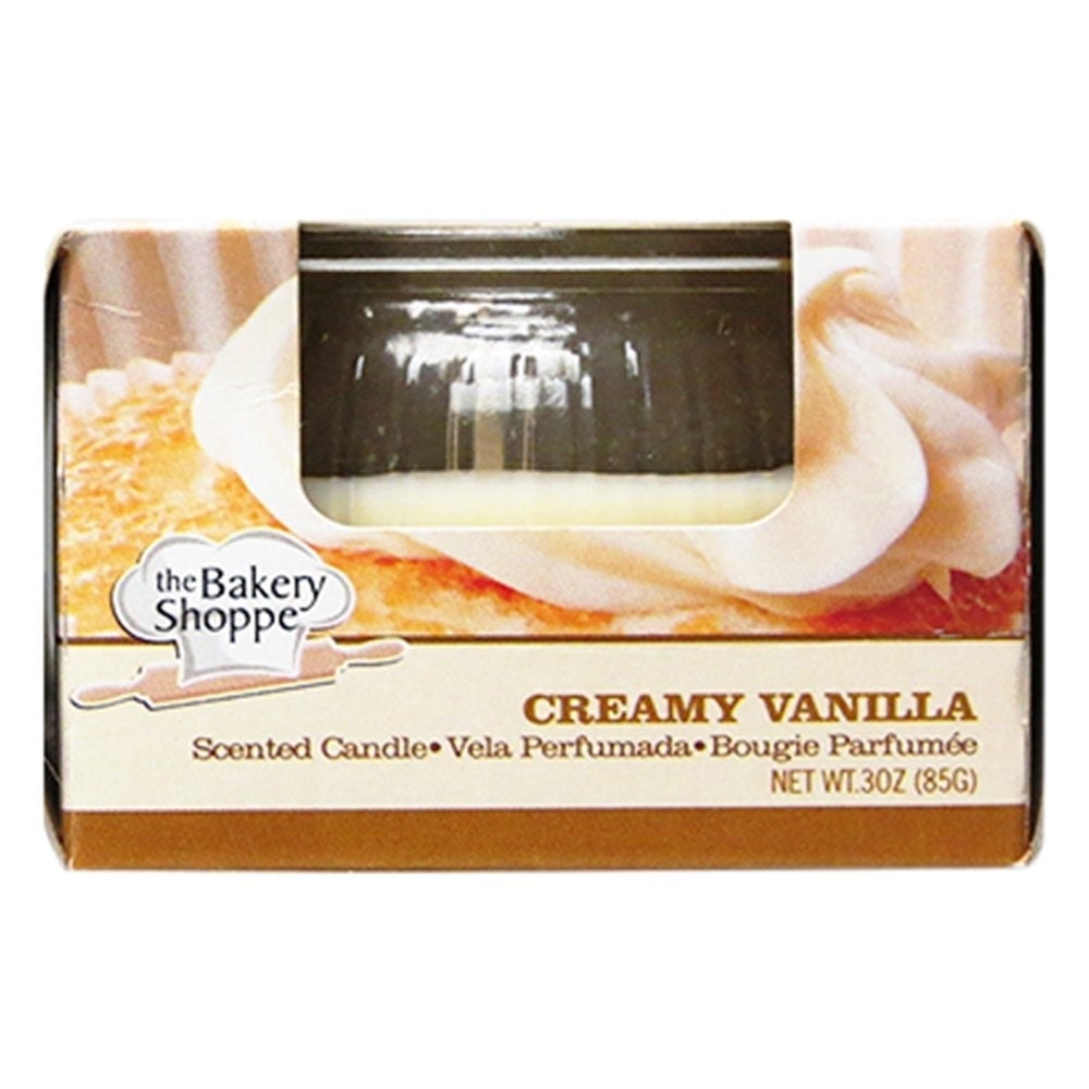 Bakery Shoppe 3 Oz Scented Candle- Creamy Vanilla (Pack of 3) Image 1