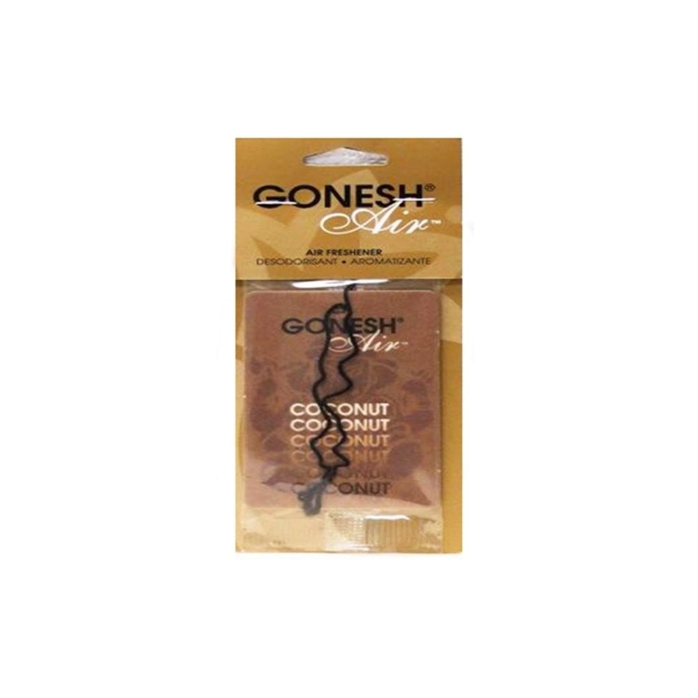 Gonesh Hanging Air Freshener- Coconut (Pack of 3) Image 1