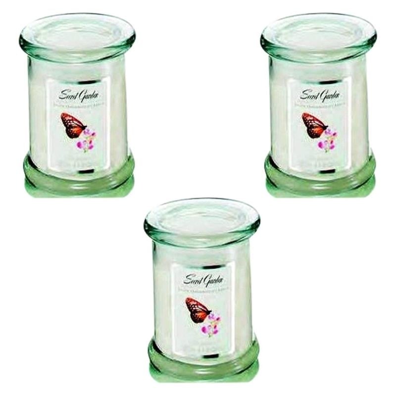 Candle-Lite Secret Garden Scented Candle 8.5 Oz Pack of 3 Richly Fragranced Image 1