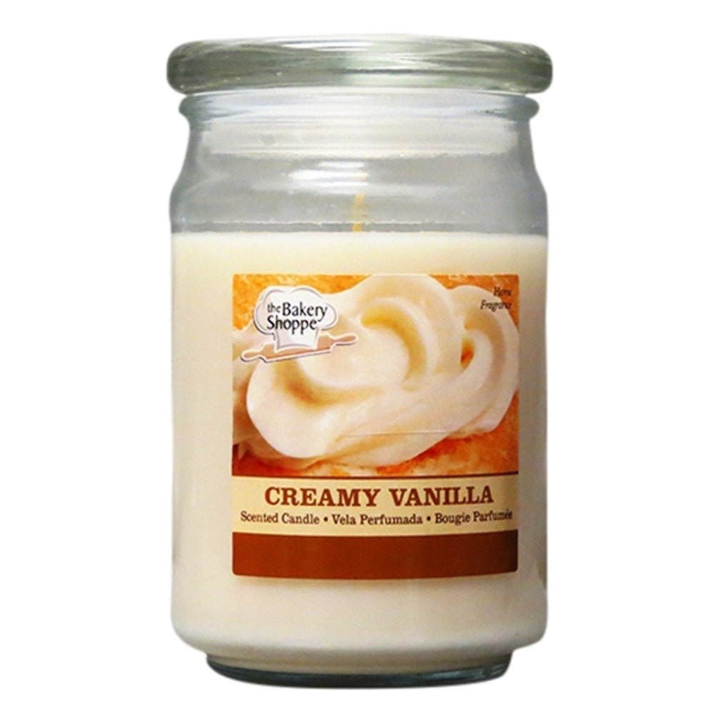 Bakery Shoppe 15 Oz Scented Candle- Creamy Vanilla (Pack of 3) Image 1