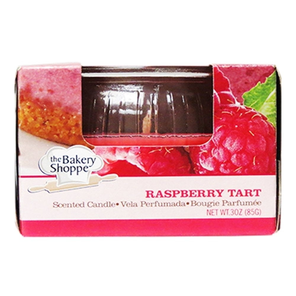 Bakery Shoppe 3 Oz Scented Candle- Raspberry Tart (Pack of 3) Image 1