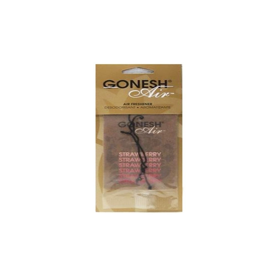 Gonesh Hanging Air Freshener- Strawberry (Pack of 3) Image 1