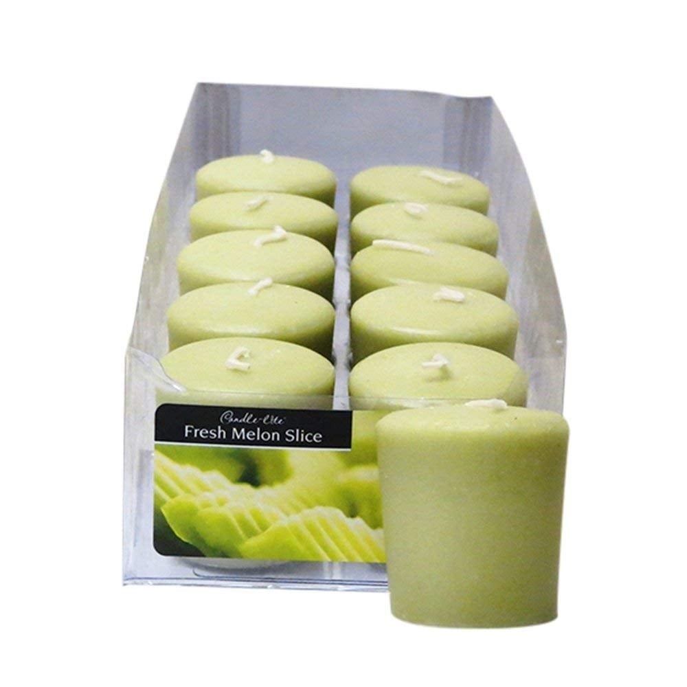 Candle-Lite Top Votive Candle- Fresh Melon Slice (Per Candle Piece Price) 217570 Image 1