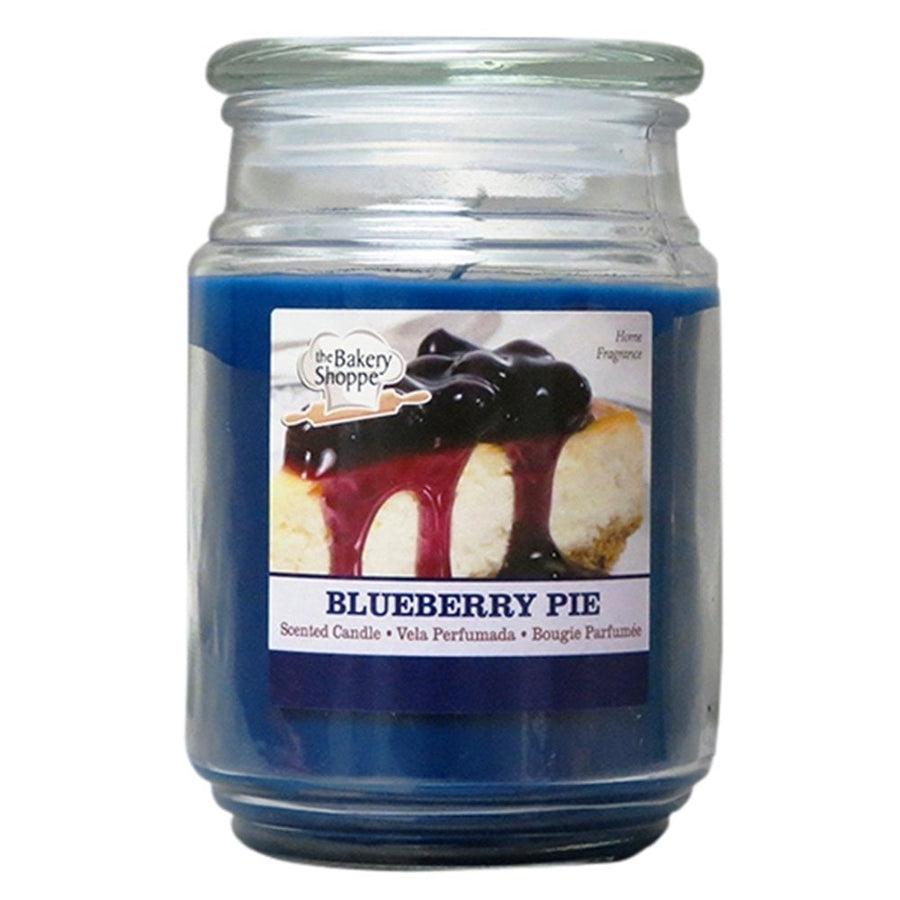 Bakery Shoppe 18 Oz Scented Candle- Blueberry Pie (Pack of 3) Image 1