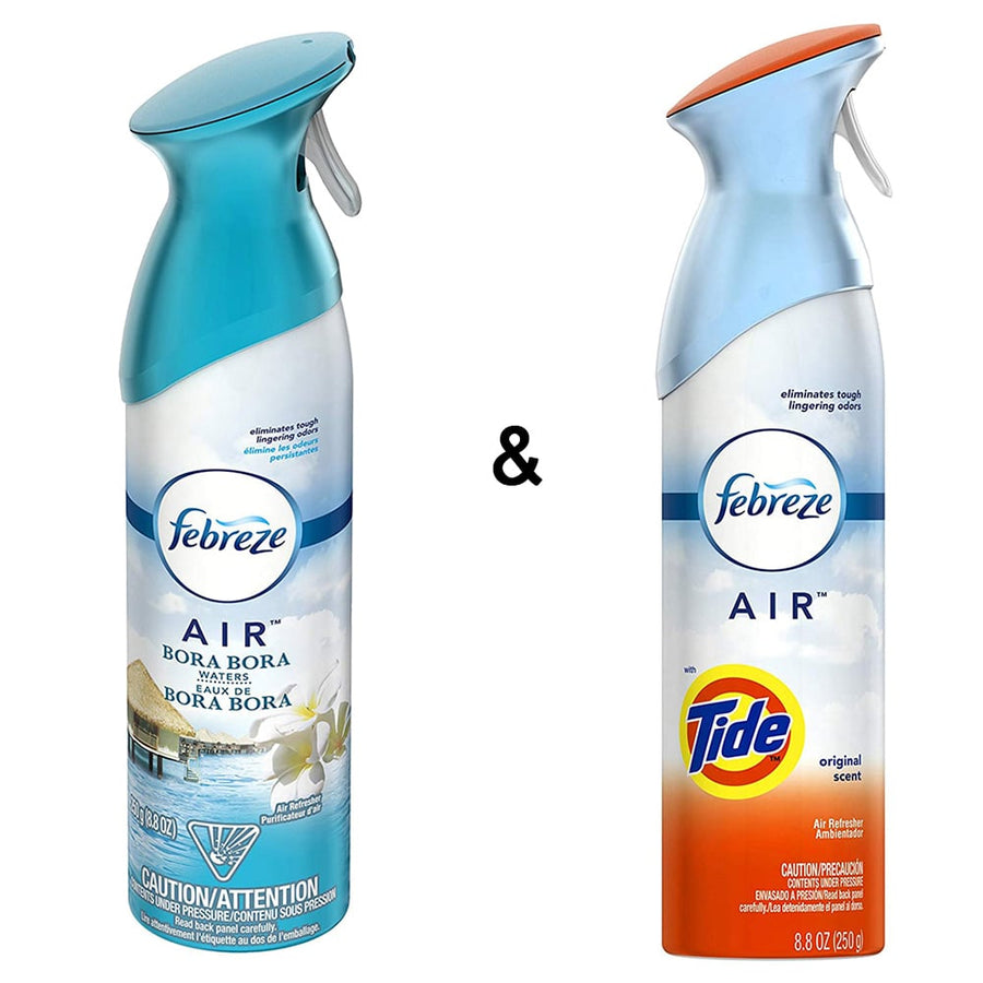 Air Freshener, Bora Bora Waters, 250 g by Febreze and Air Freshener with Tide Original Scent (1 Count, 250 g) by Febreze Image 1