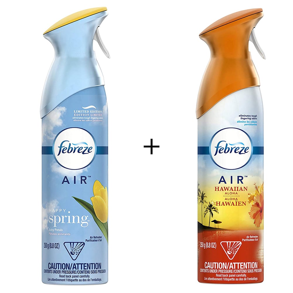 Air Freshener Linen and Sky by Febreze and Air Freshener Hawaiian Aloha (1 Count, 250 g) by Febreze Image 1