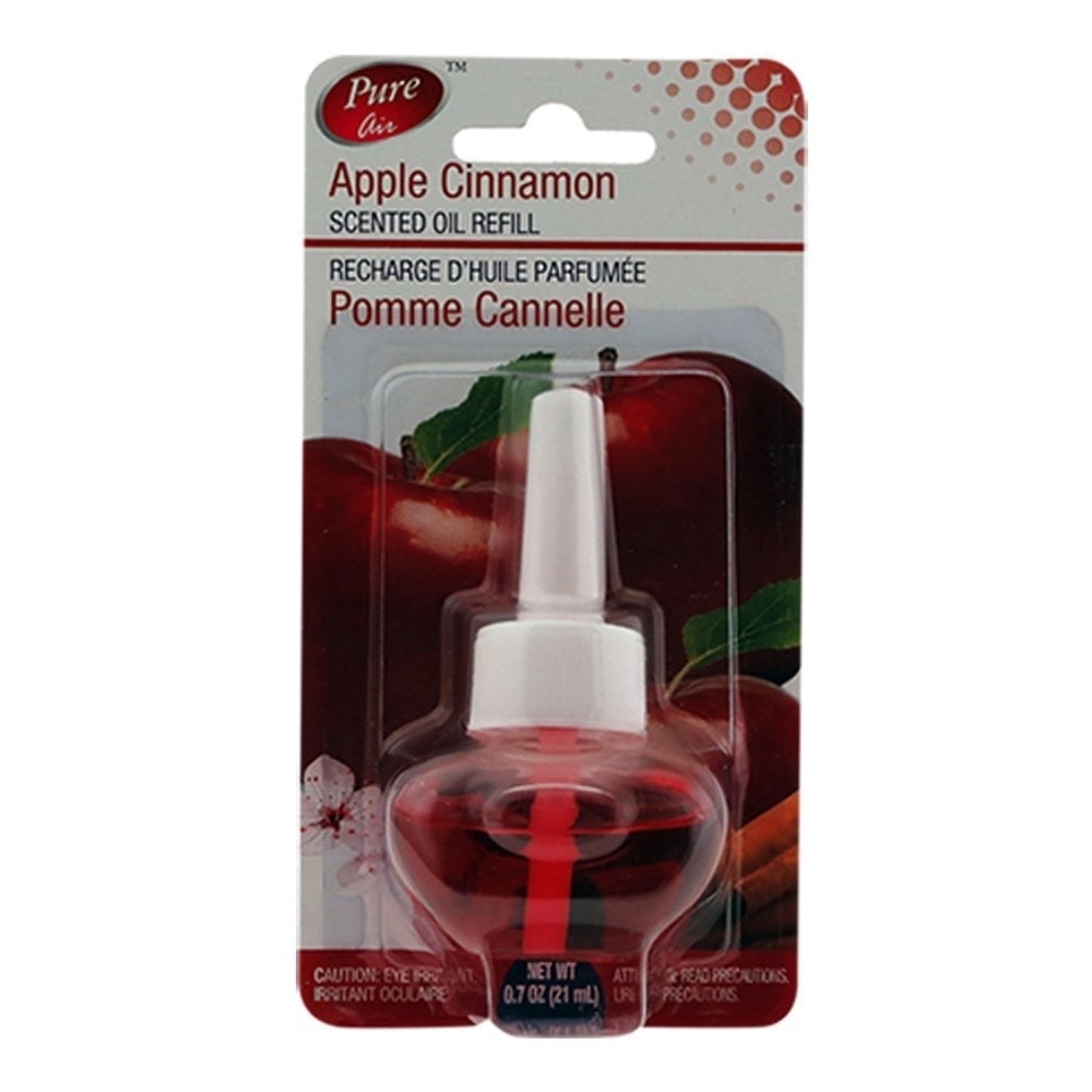 Pure Air Plug In Air Freshener Refill Apple Cinnamon 21ml Image 1