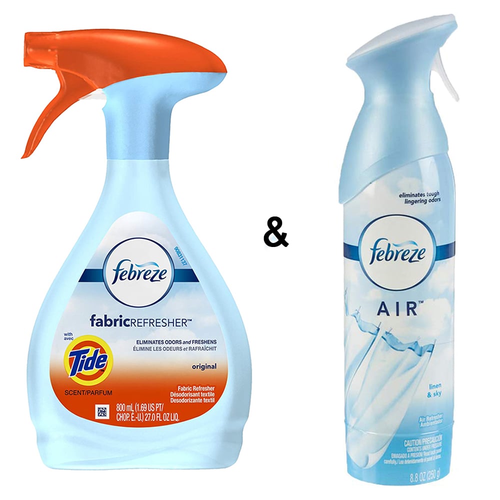 Fabric Refresher with Tide Original Scent Air Freshener 2.65 Pound by Febreze and Air Freshener Linen and Sky (1 Count, Image 1