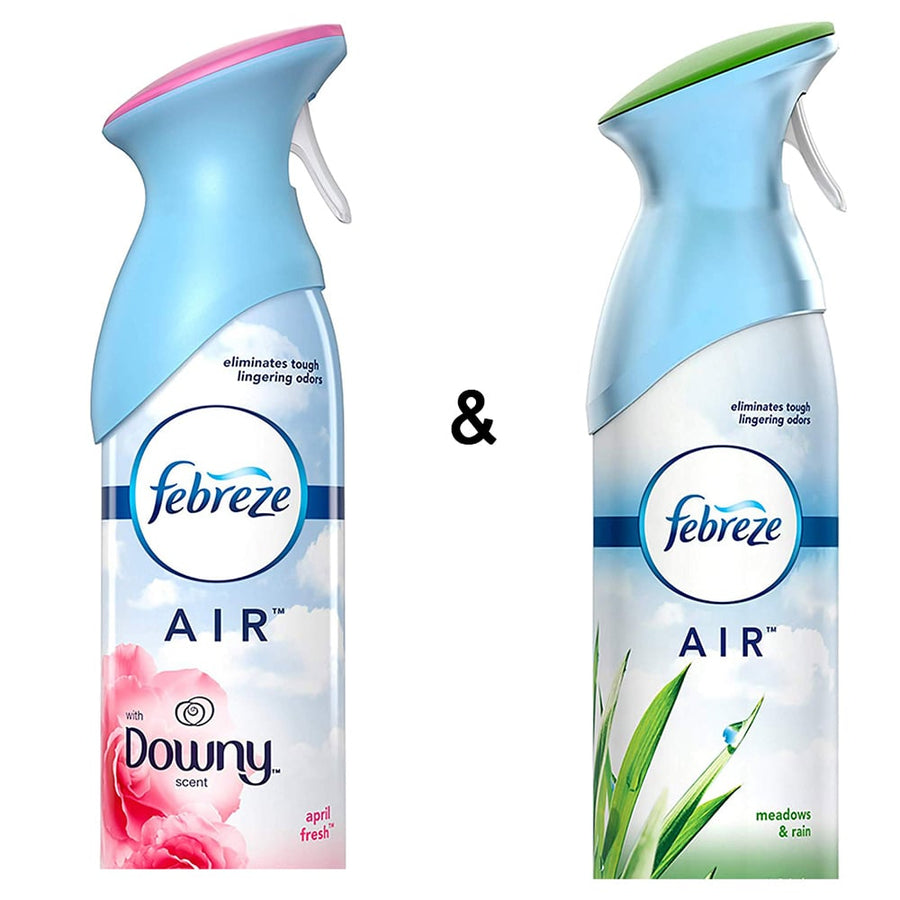 Air Freshener with Dawn Scent, April Fresh, 250 g by Febreze and Air Freshener Meadows and Rain (1 Count, 250 g) by Image 1