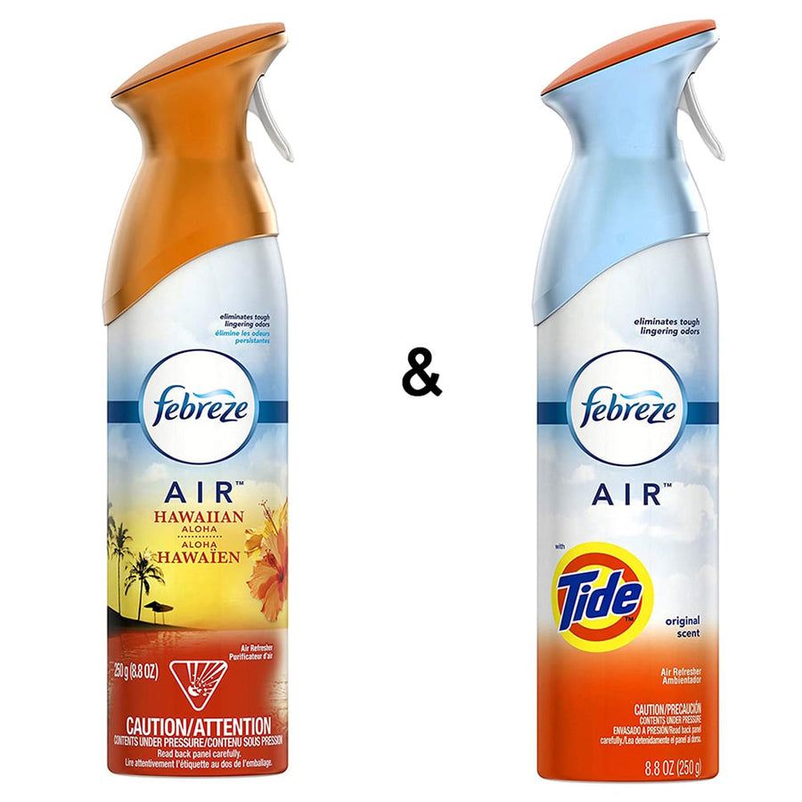 Air Freshener Hawaiian Aloha (1 Count, 250 g) by Febreze and Air Freshener with Tide Original Scent (1 Count, 250 g) by Image 1