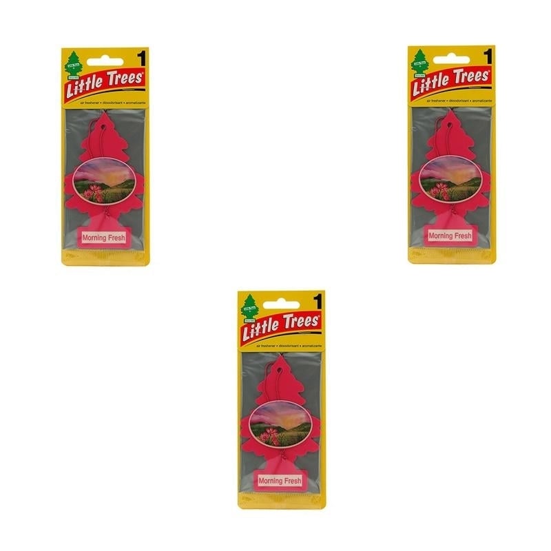 Little Tree Car Air Freshener Morning Fresh (Pack Of 3) Image 1