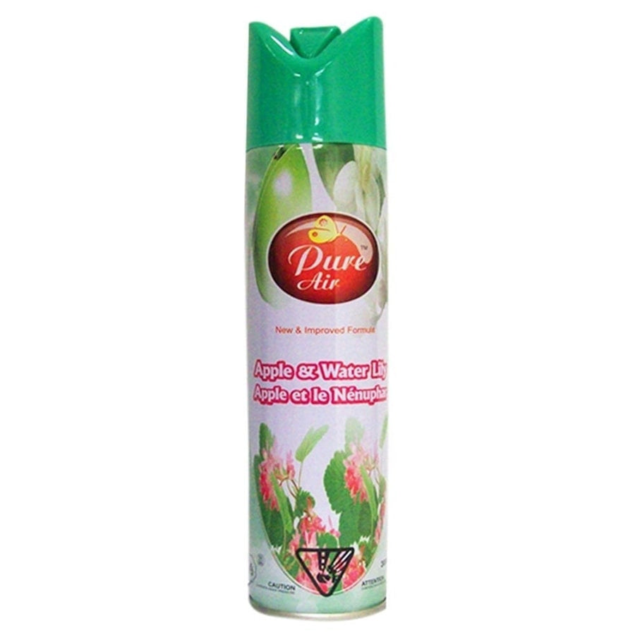 Pure Air- Apple and Water Lily Air Freshener (300ml) (Pack of 3) Image 1