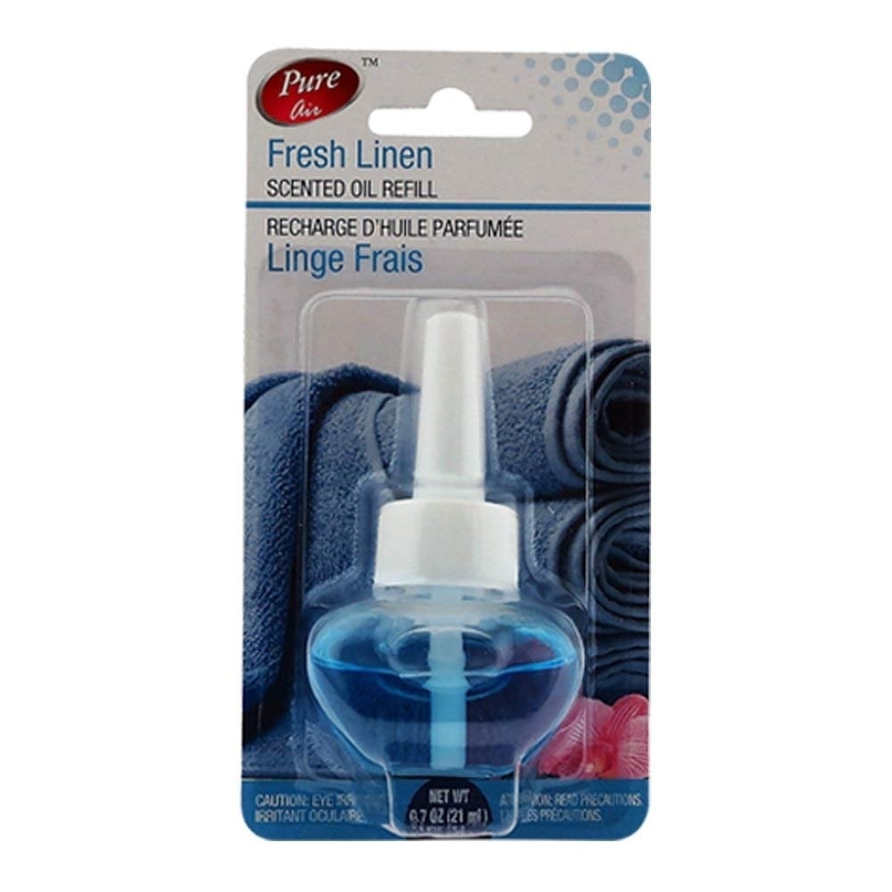 Pure Air Plug In Air Freshener Refill Fresh Linen 21ml (Pack of 3) Image 1