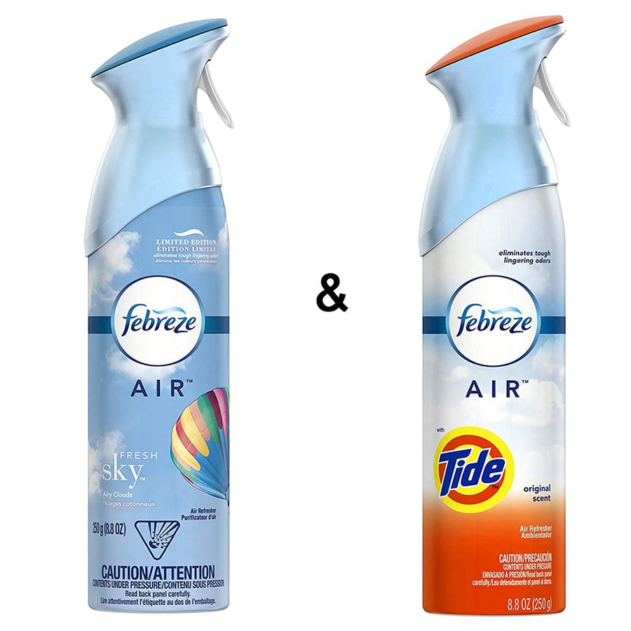 Air Freshener Linen and Sky by Febreze and Air Freshener with Tide Original Scent (1 Count, 250g) by Febreze Image 1