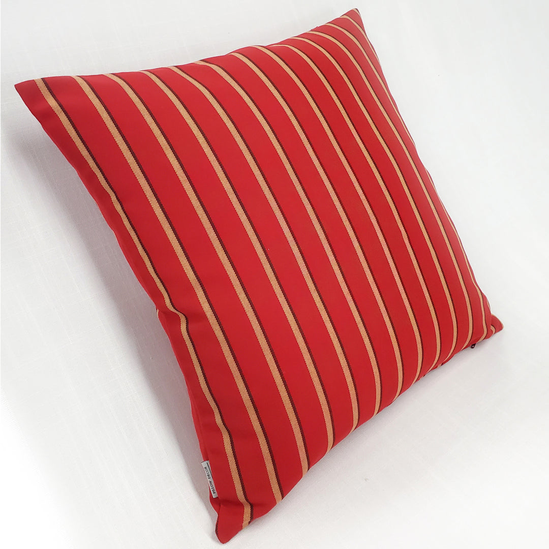 Sunbrella 20x20 Harwood Crimson Outdoor Pillow with Polyfill Insert Image 3