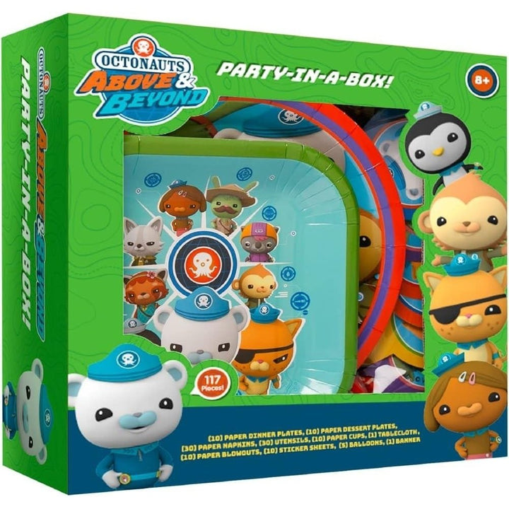 Mighty Mojo Octonauts Above and Beyond Party Kit 100+ pcs Balloons Decorations Image 2