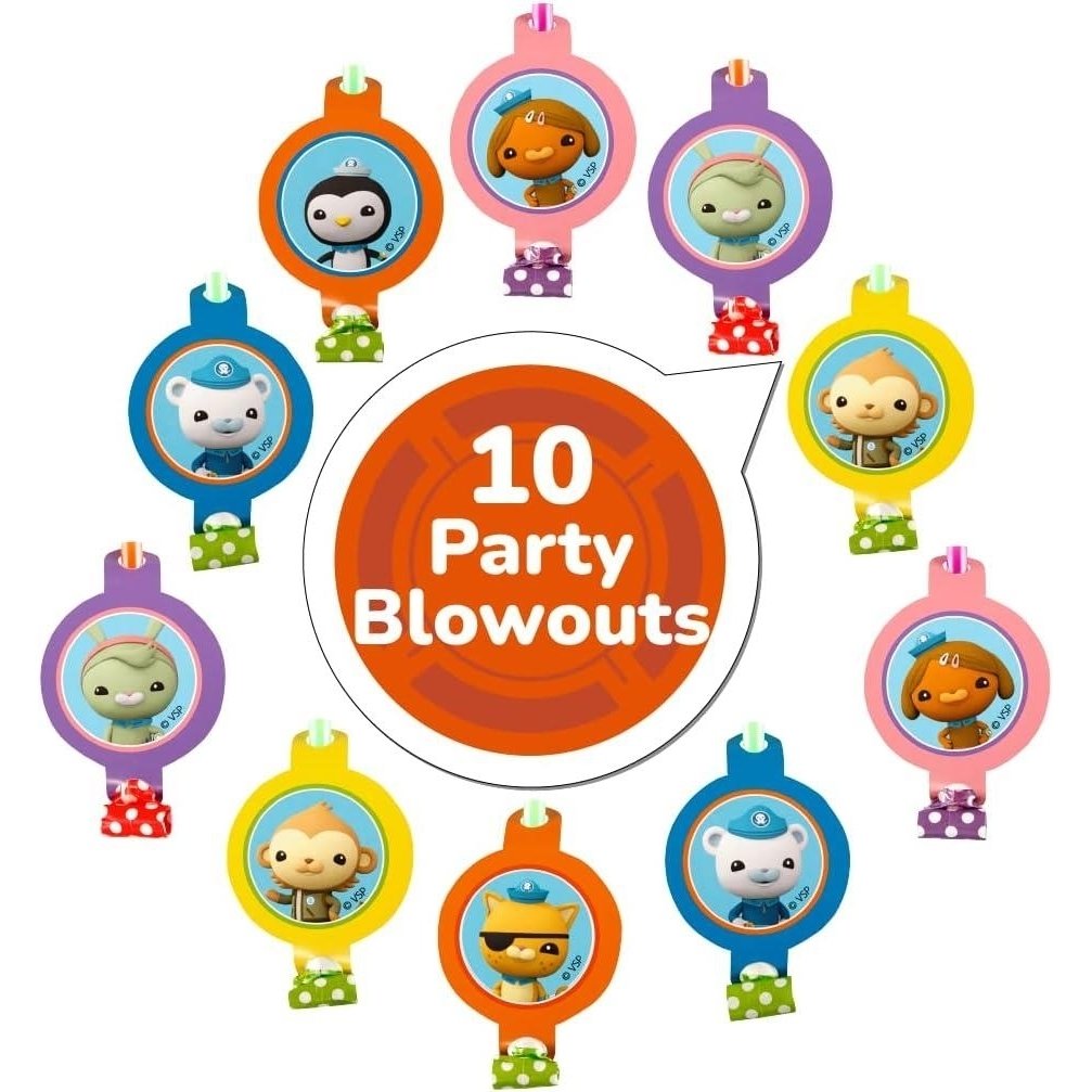 Mighty Mojo Octonauts Above and Beyond Party Kit 100+ pcs Balloons Decorations Image 4