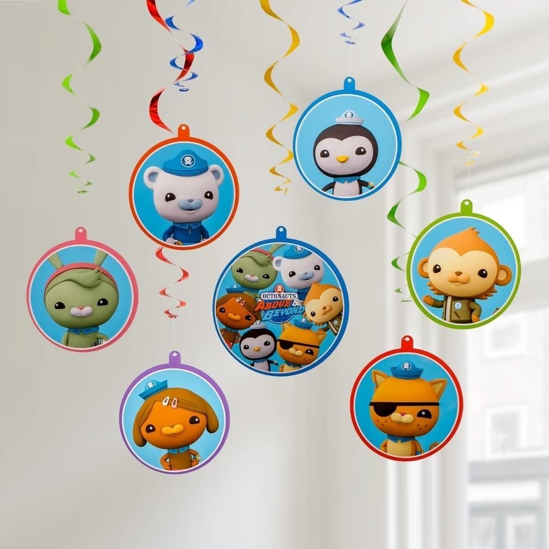 Mighty Mojo Octonauts Above and Beyond Party Kit 100+ pcs Balloons Decorations Image 6