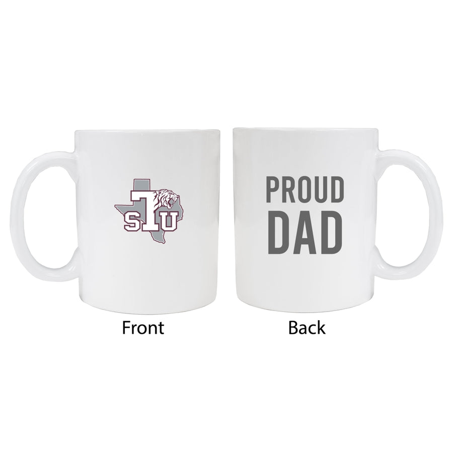 Texas Southern University Proud Dad Ceramic Coffee Mug - White (2 Pack) Image 1