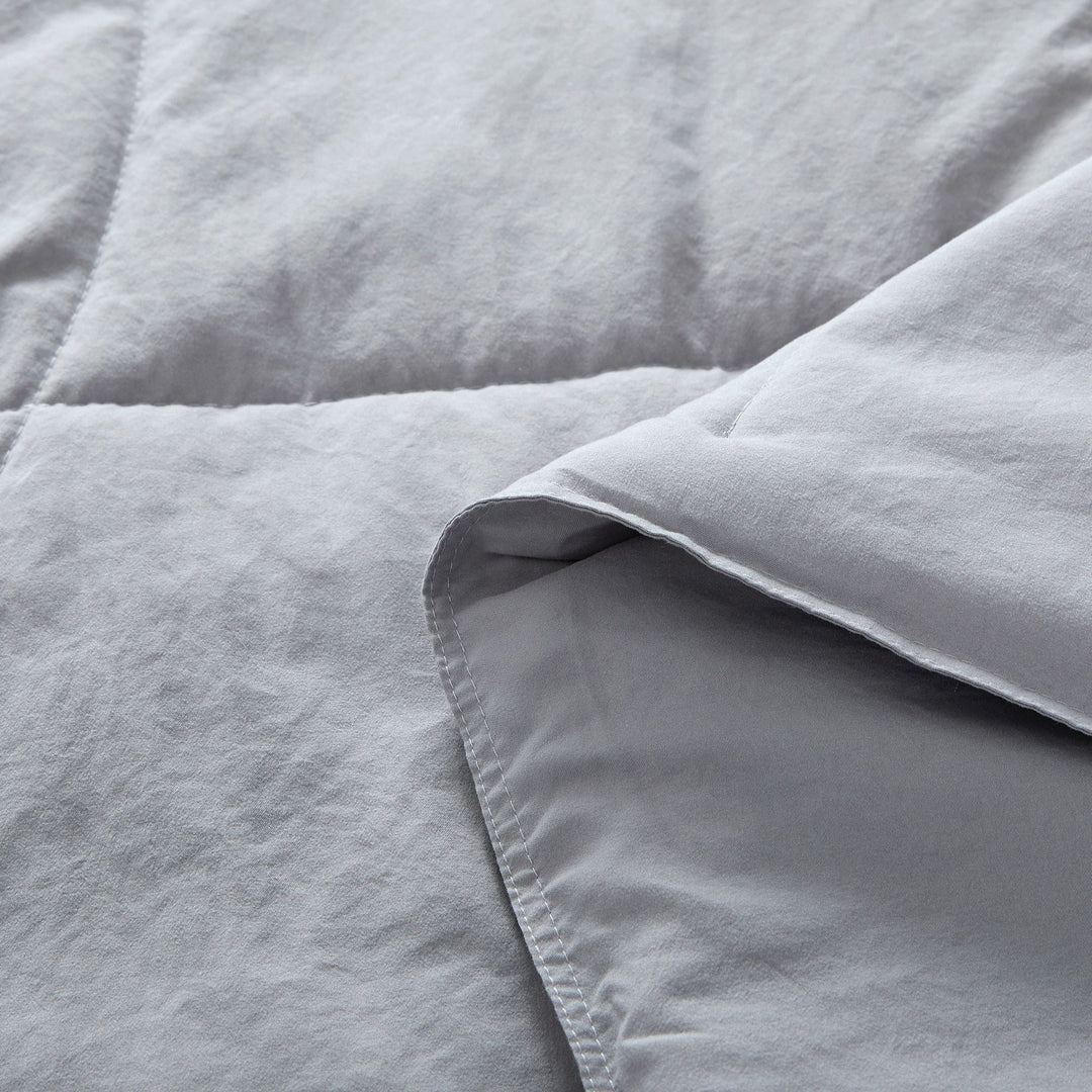 Ultra Lightweight Down Alternative Ergonomic Reversible Throw Blanket, Peach Skin Fabric, 50W x 70L" Image 4