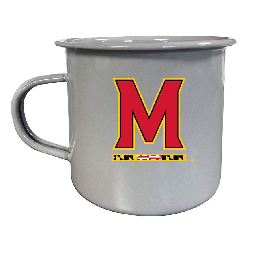 Maryland Terrapins NCAA Tin Camper Coffee Mug - Choose Your Color Image 1