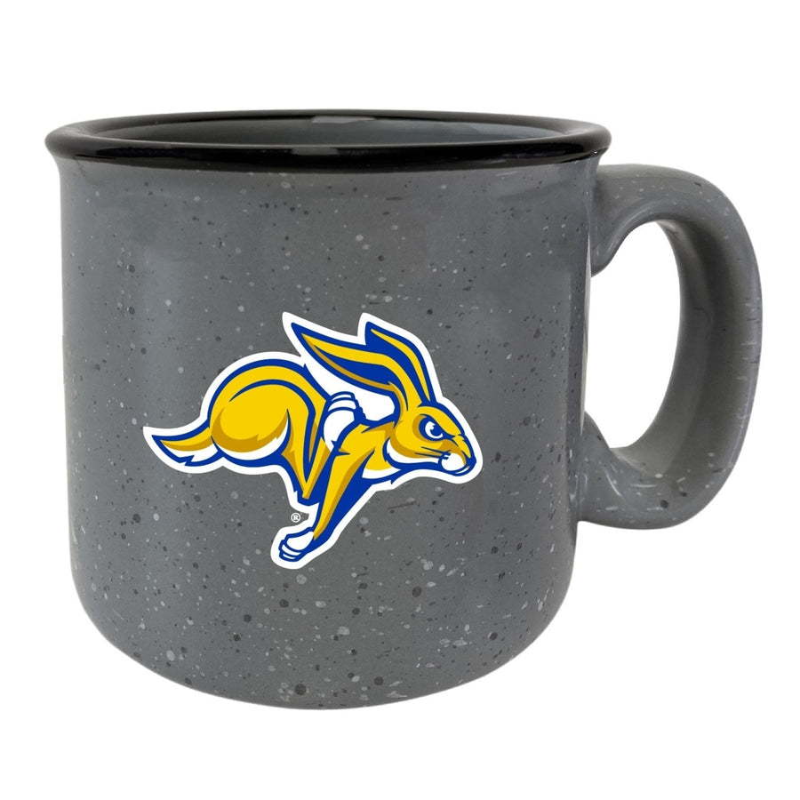 South Dakota Jackrabbits Pride - 16 oz Speckled Ceramic Camper Mug- Choose Your Color Image 1