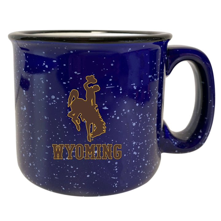 University of Wyoming Pride - 16 oz Speckled Ceramic Camper Mug- Choose Your Color Image 2