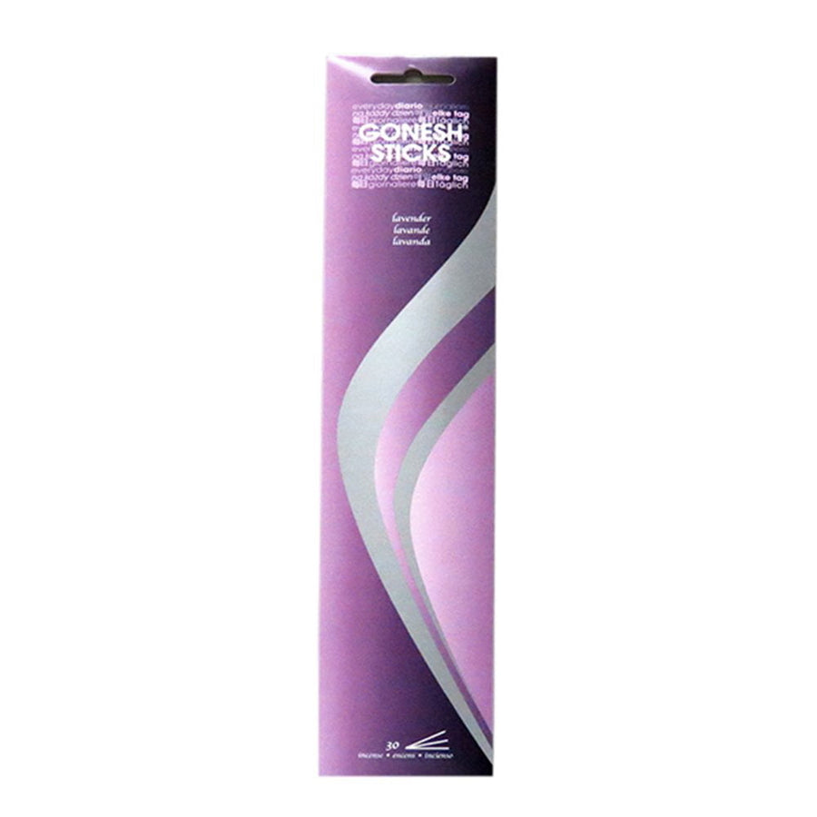 Gonesh Everyday Incense- Lavender (30 Sticks In 1 Pack) 110073 Image 1