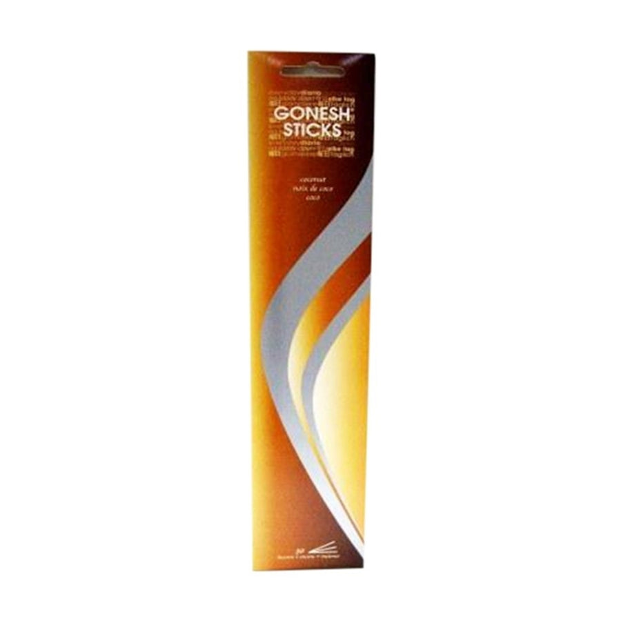 Gonesh Everyday Incense- Coconut (30 Sticks In 1 Pack) 110066 Image 1