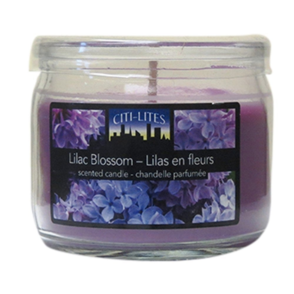 Citi-Lites 3 Ounce Round Jar With Acetate Lid- Lilac Blossom 103769 Image 1