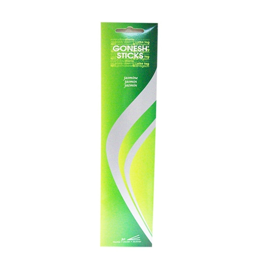 Gonesh Everyday Incense- Jasmine (30 Sticks In 1 Pack) 110011 Image 1