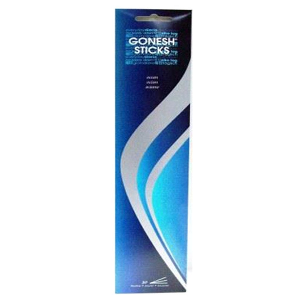 Gonesh Everyday Incense- Ocean (30 Sticks In 1 Pack) 110080 Image 1