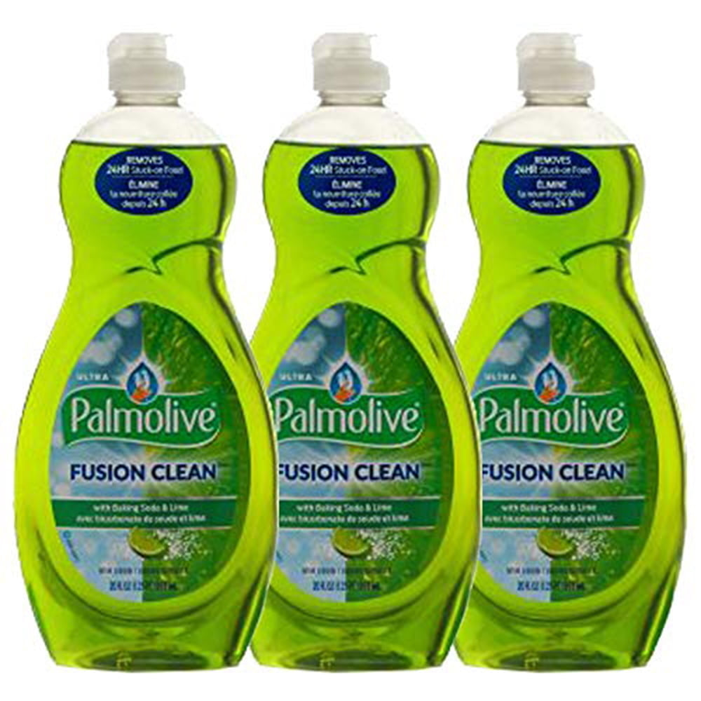 Palmolive Ultra Dish Liquid Fusion and Lime 591Ml (Pack Of 3) Image 1