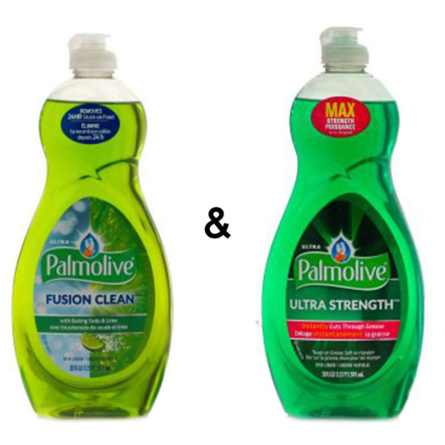 Ultra Dish Liquid Fusion and Lime 591Ml by Palmolive and Ultra Strength Dish Liquid Original 591Ml by Palmolive Image 1