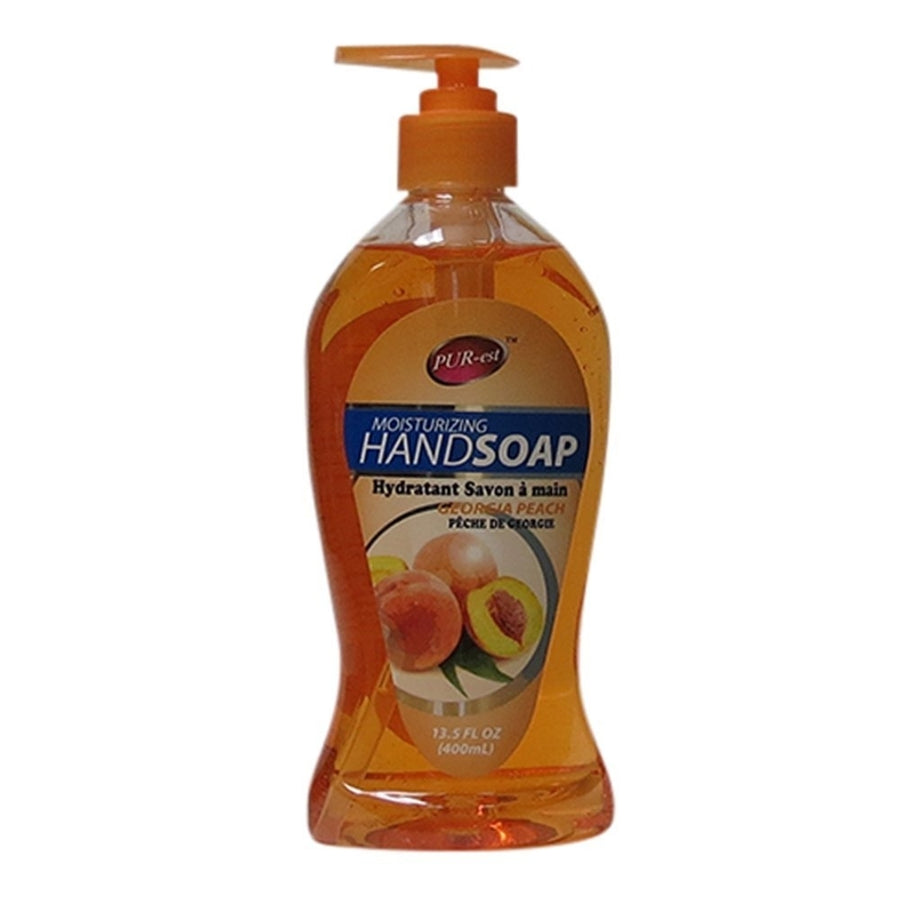 Purest Moisturizing Hand Soap With Georgia Peach(400ml) Image 1