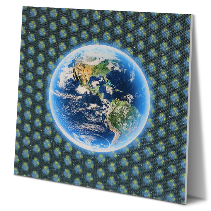 5D Multi-Dimensional Wall Art - Custom Made 5D Earth Wall Art Print on Strong Polycarbonate Panel w/ Vibrant Colors by Image 1