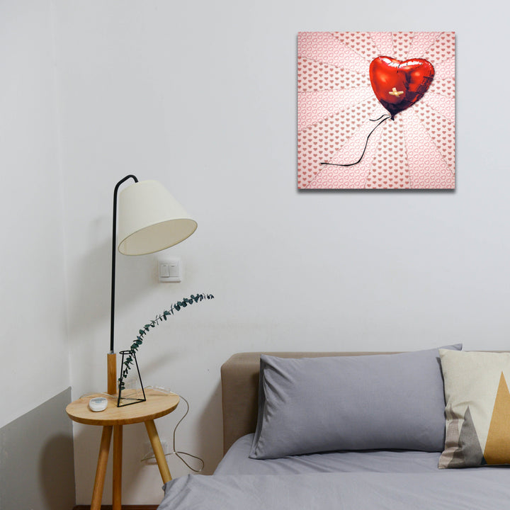 5D Multi-Dimensional Wall Art - Custom Made Balloon Heart Wall Art Print on Strong Polycarbonate Panel with Vibrant Image 5