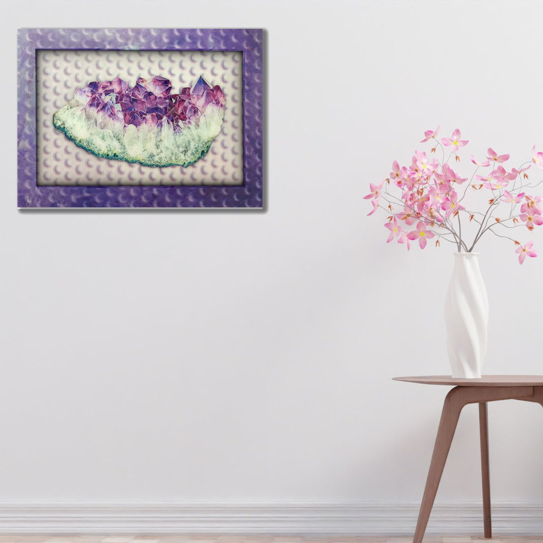 5D Multi-Dimensional Wall Art - Custom Made Geode Wall Art Print on Strong Polycarbonate Panel w/ Vibrant Colors by Image 4