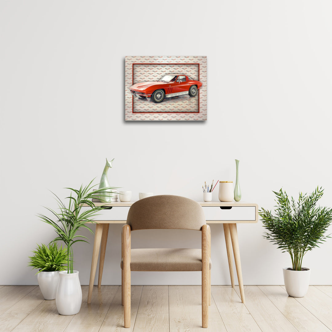 5D Multi-Dimensional Wall Art - Custom Made Ancient Car Wall Art Print on Strong Polycarbonate Panel w/ Vibrant Colors Image 3