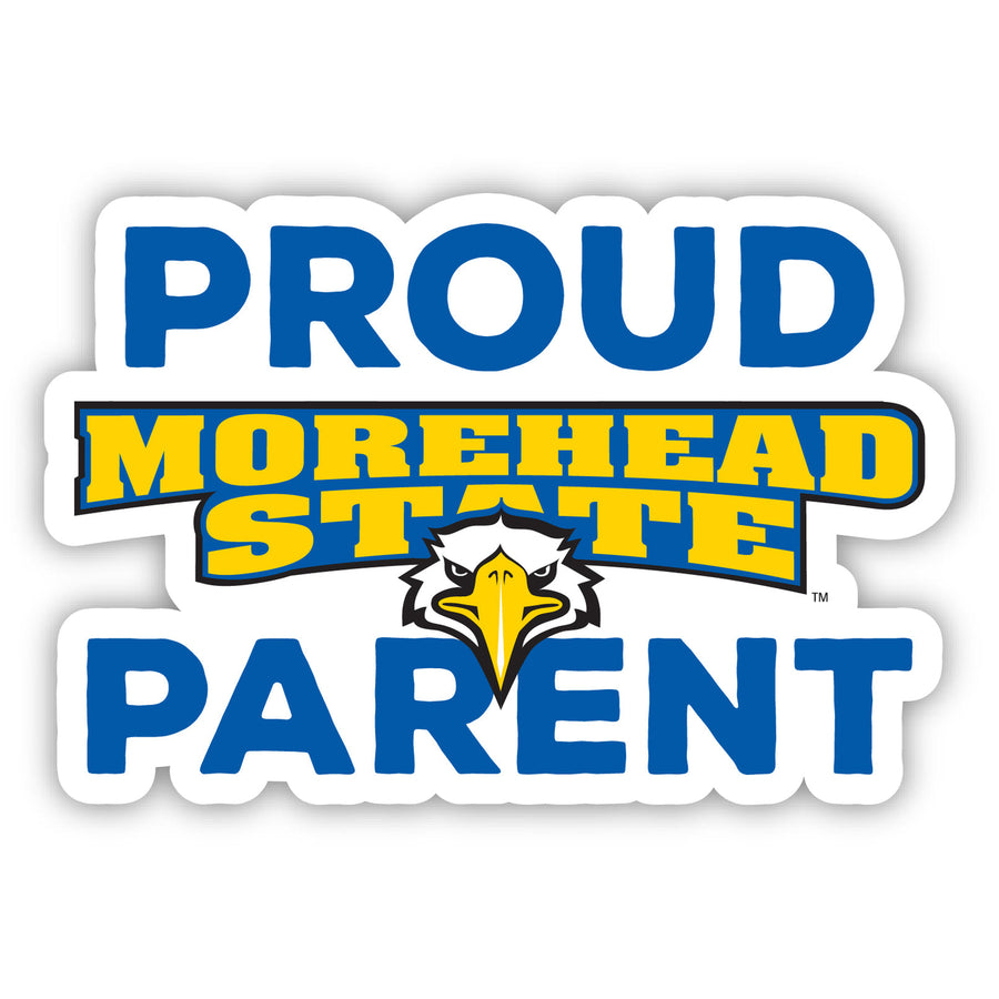 Morehead State University 4-Inch Proud Parent NCAA Vinyl Sticker - Durable School Spirit Decal Image 1