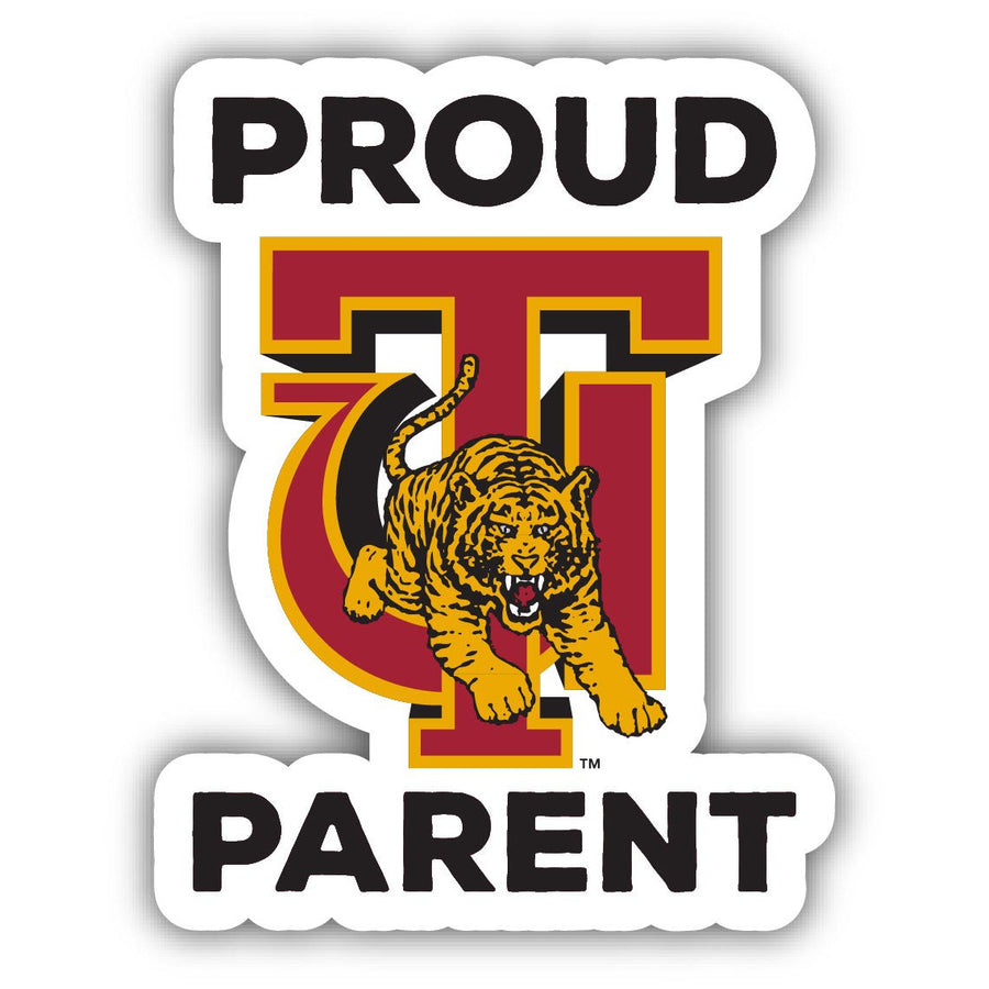 Tuskegee University 4-Inch Proud Parent NCAA Vinyl Sticker - Durable School Spirit Decal Image 1