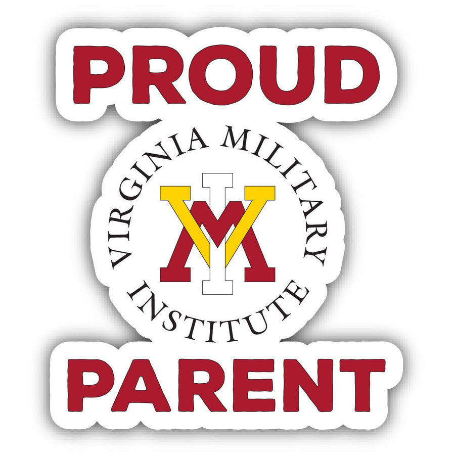 VMI Keydets 4-Inch Proud Parent NCAA Vinyl Sticker - Durable School Spirit Decal Image 1