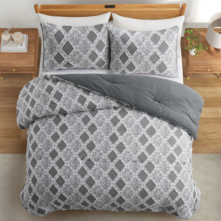 Ultra Soft Down Alternative Comforter Set with Matching Pillowcase- All-Season Warmth Image 3