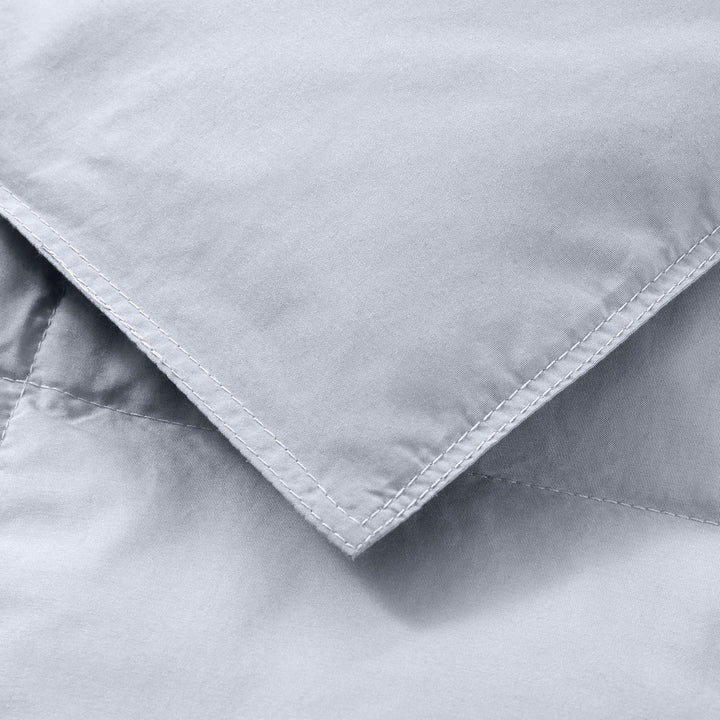 Cozy throw blanket, Peach Skin Fabric Down Feather Fiber Throw Blanket, 50" x 70" Image 6
