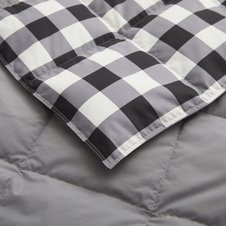 Premium Down Blanket , Ultra Soft Peach Skin Fabric, Lightweight Summer Blanket, 50x70" Image 9