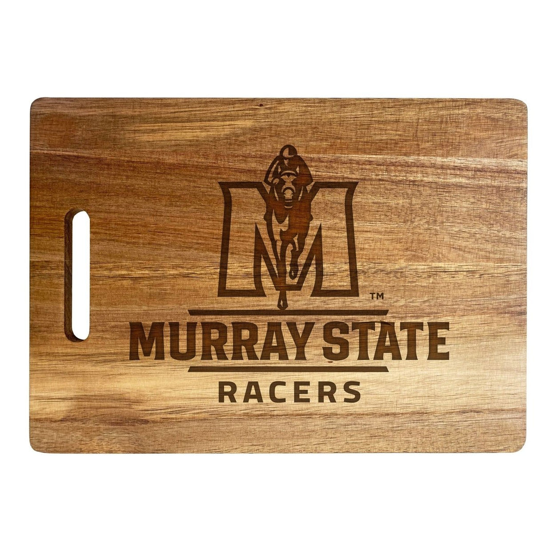 Murray State University Classic Acacia Wood Cutting Board - Small Corner Logo Image 1