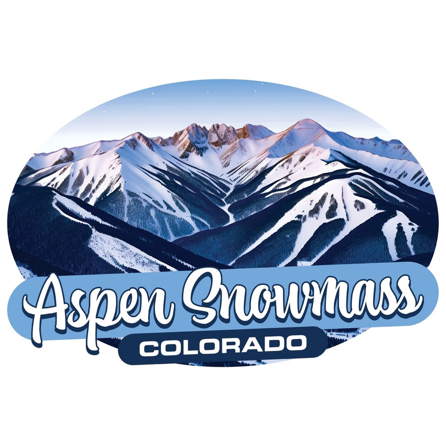 Aspen Snowmass Colorado A Souvenir Memories Durable Vinyl Decal Sticker Image 1