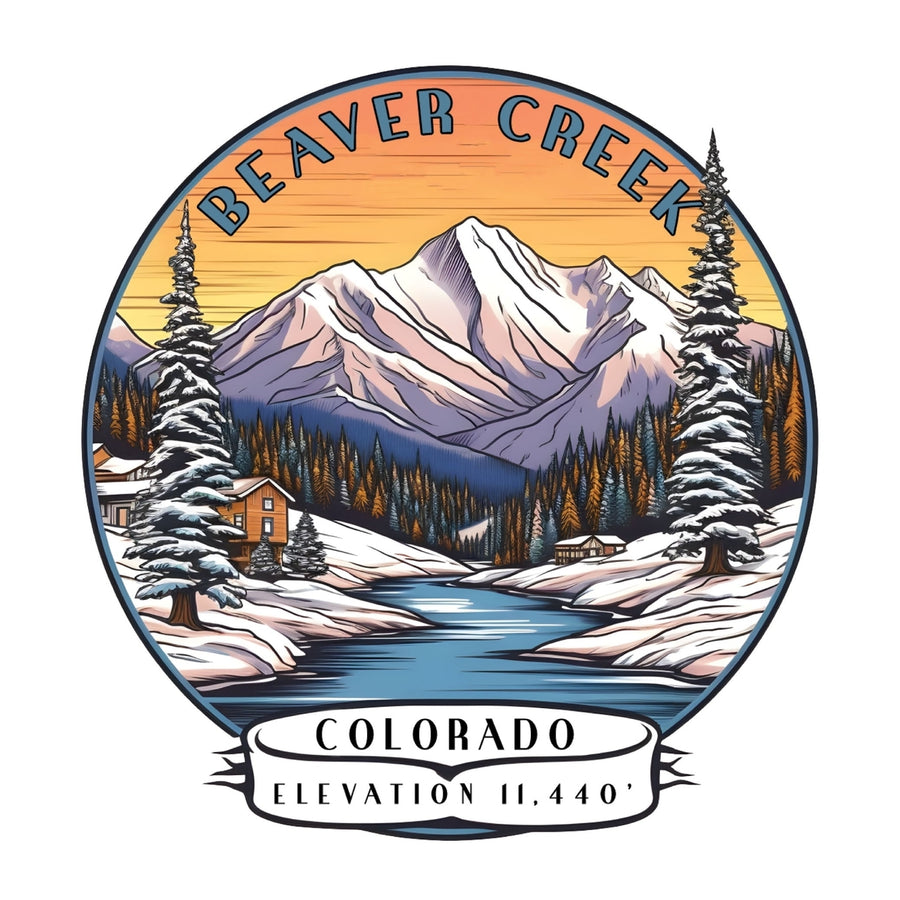 Beaver Creek Colorado A Souvenir Memories Durable Vinyl Decal Sticker Image 1