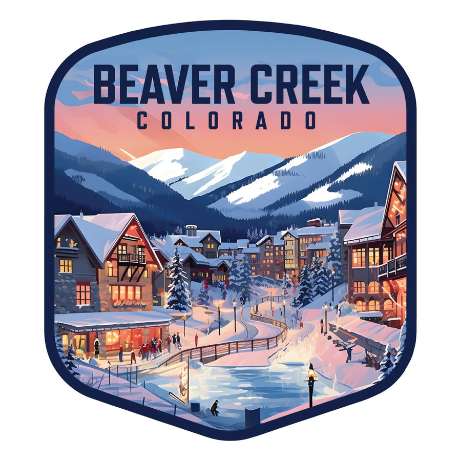 Beaver Creek Colorado C Souvenir Memories Durable Vinyl Decal Sticker Image 1